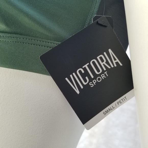 Victoria’s Secret Sports Bra Green Black Small - Picture 4 of 4
